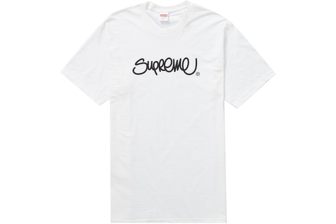 Supreme Handstyle Tee White