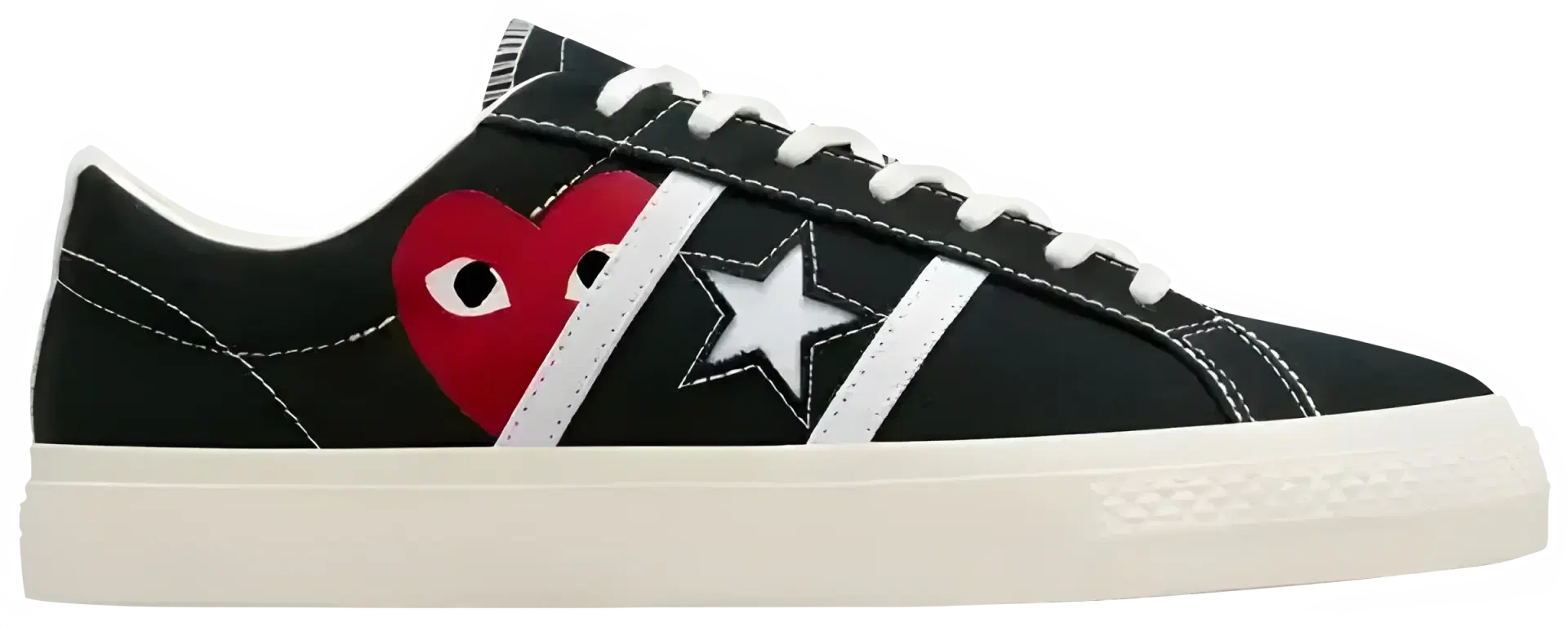 Converse X Play Comme Des Garçons One Star Academy Pro Black