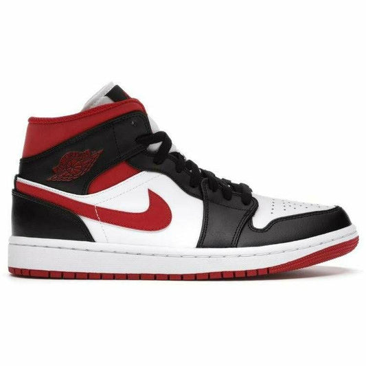 Air Jordan 1 Mid 'black Gym Red'