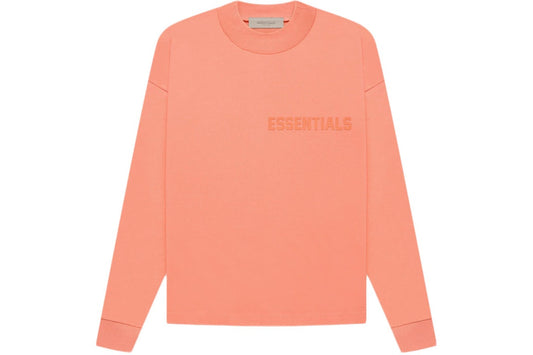 Fear Of God Essentials L/s T Shirt Coral