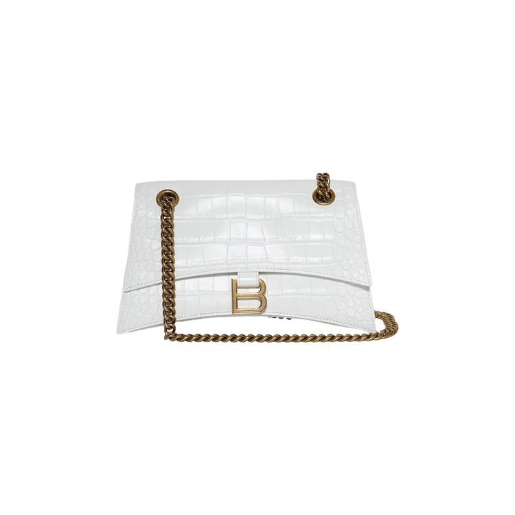 Balenciaga Crush Chain Bag 'optic White'