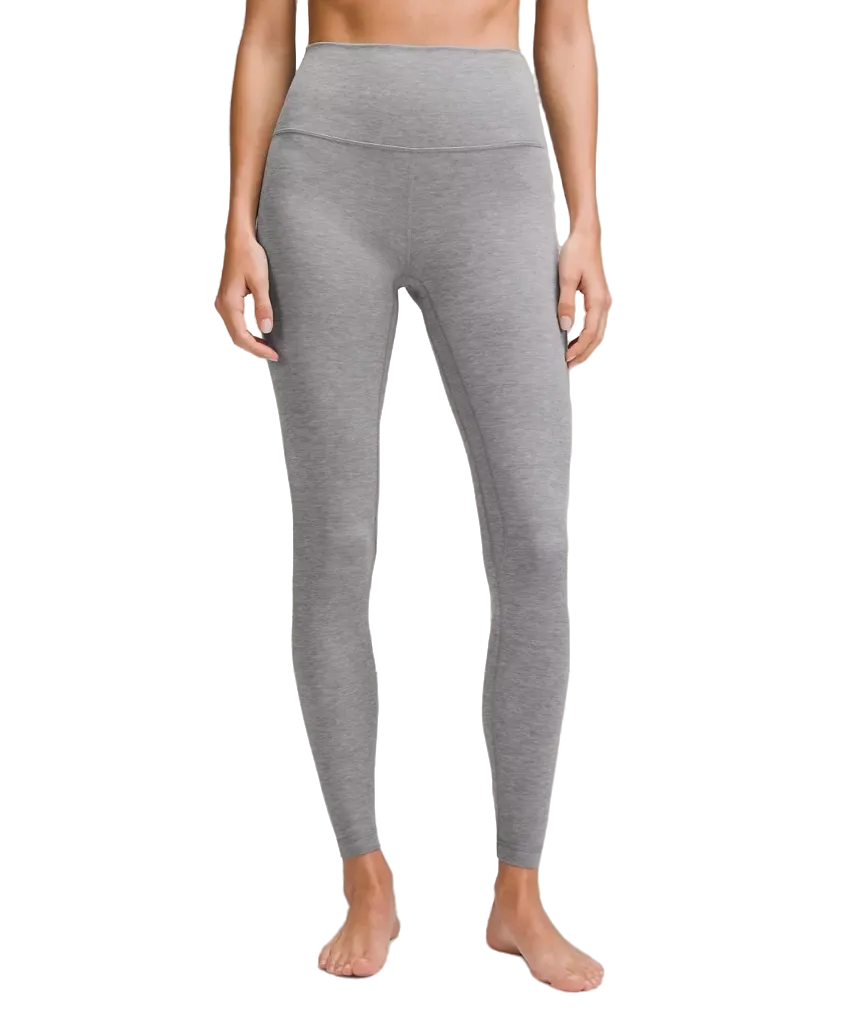 Lululemon Align High Rise Pant 28" Heathered Core Medium Grey
