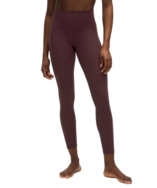 Lululemon Align™ High Rise Ribbed Pant 25" Goodnight Plum