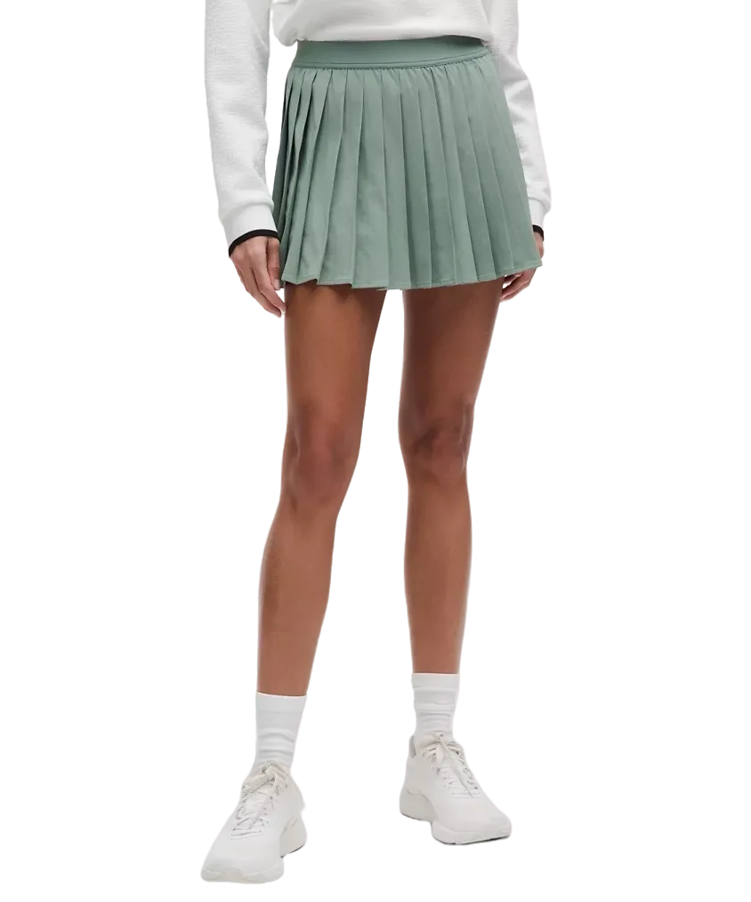 Lululemon High Rise Pleated Tennis Skirt Crater Blue