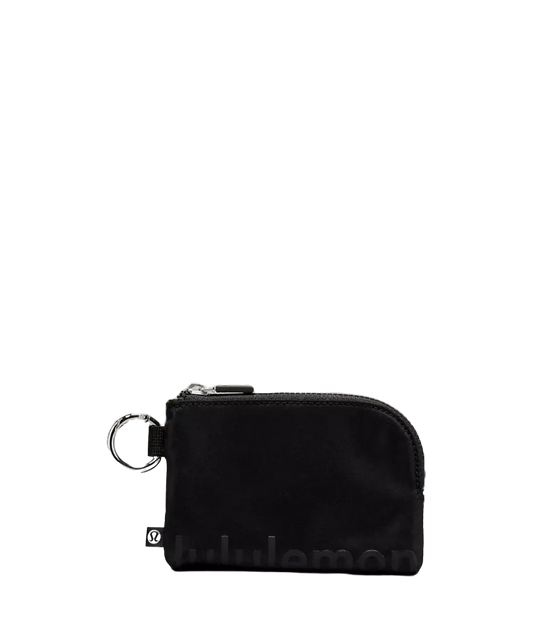 Lululemon Clippable Card Pouch Black