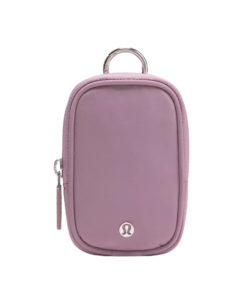 Lululemon Clippable Nano Pouch Lavender Lux