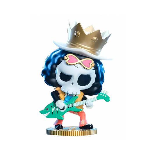 Pop Mart Labubu The Monsters X One Piece Series Brook Figure