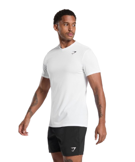 Gymshark Arrival T Shirt White