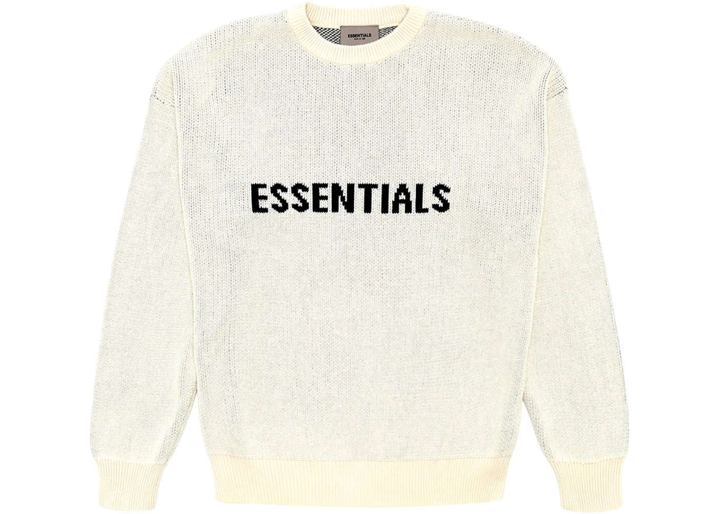 Fear Of God Essentials Knit Sweater Buttercream