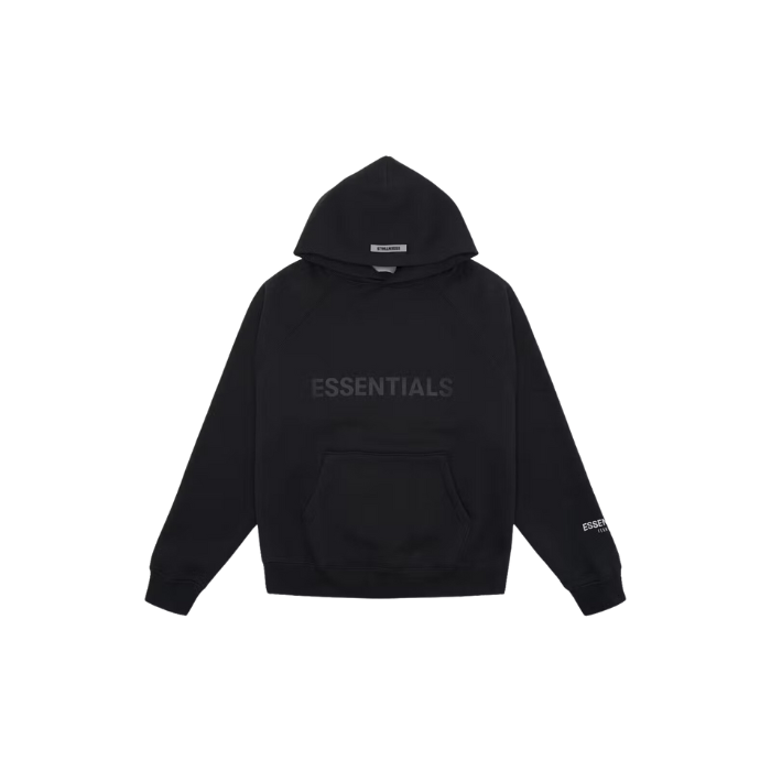 Fear Of God Essentials Pullover Hoodie Applique Logo 'dark Slate/stretch Limo/black'