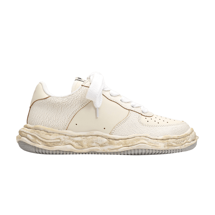 Maison Mihara Yasuhiro Wayne Low 'cracking Leather White'