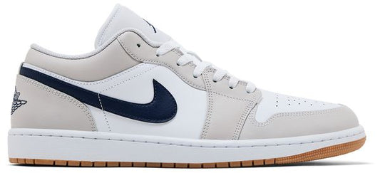 Jordan 1 Low Midnight Navy Neutral Grey
