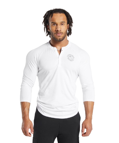 Gymshark Legacy Henley White