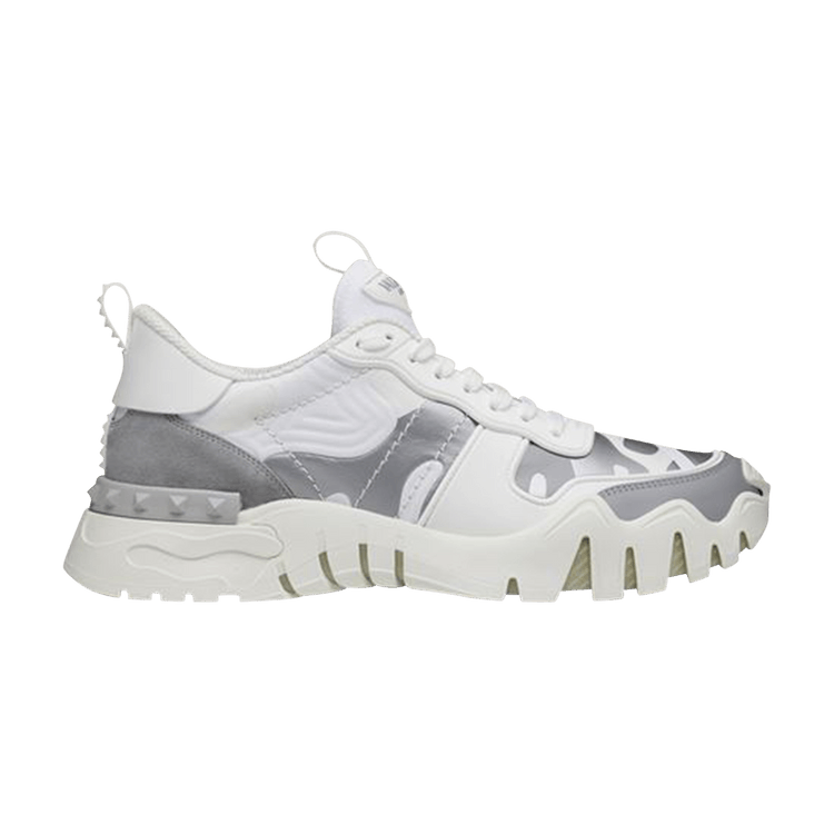 Valentino Rockrunner Plus 'camo White Silver'