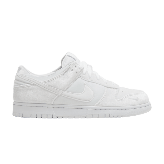 Nike Dunk Low Dover Street Market Triple White Velvet