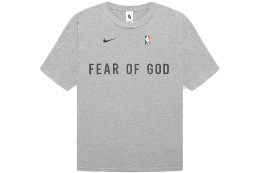 Fear Of God X Nike Warm Up T Shirt Dark Heather Grey