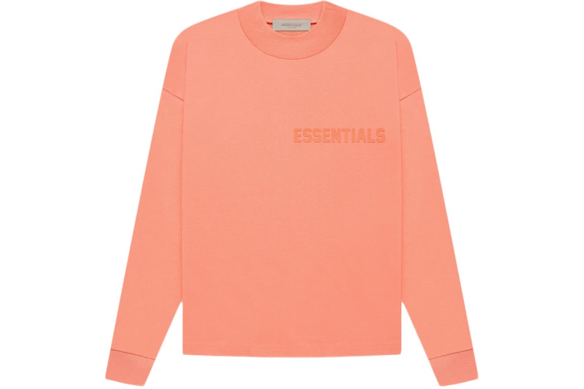 Fear Of God Essentials L/s T Shirt Coral