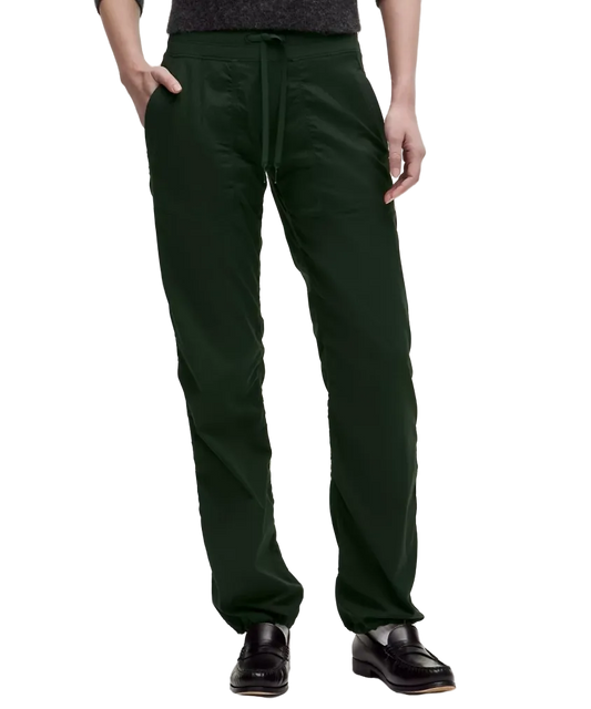 Lululemon Dance Studio Mid Rise Pant Regular Rainforest Green