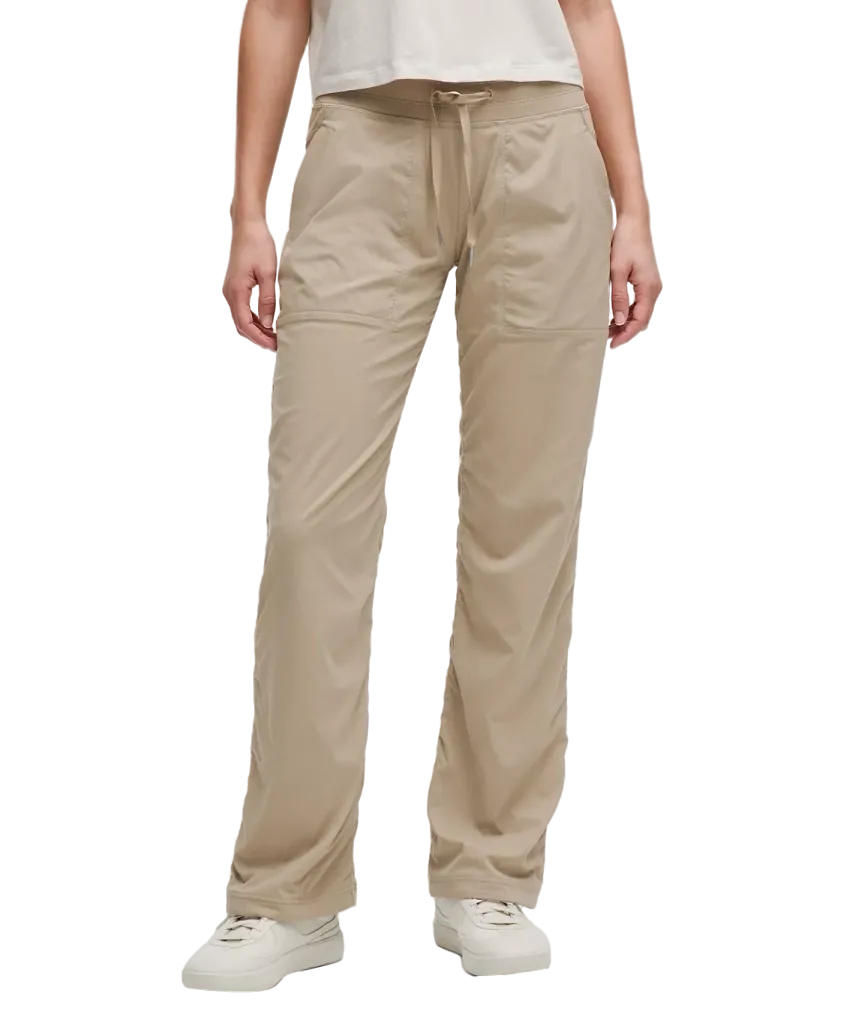 Lululemon Dance Studio Mid Rise Pant Regular Sheer Oak