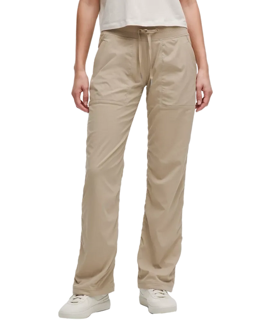 Lululemon Dance Studio Mid Rise Pant Regular Sheer Oak