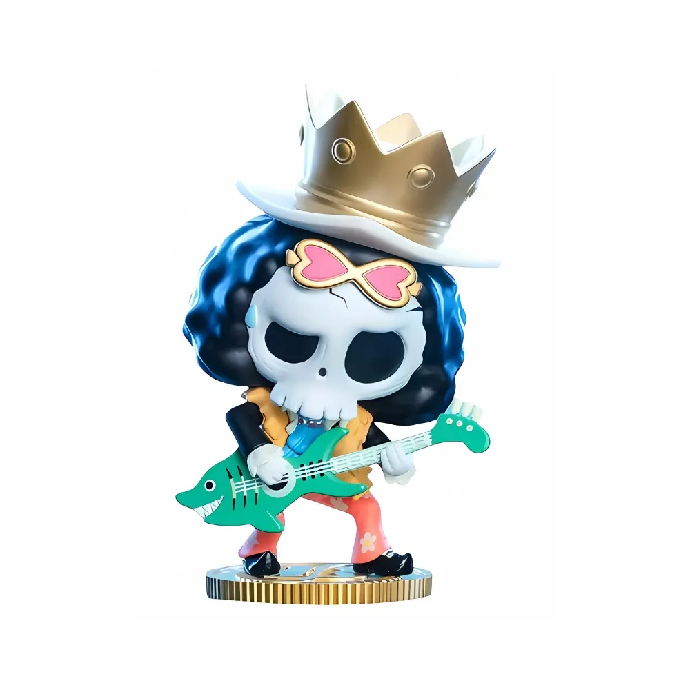 Pop Mart Labubu The Monsters X One Piece Series Brook Figure