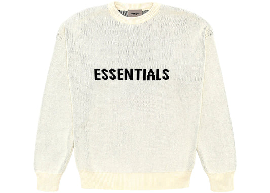 Fear Of God Essentials Knit Sweater Buttercream