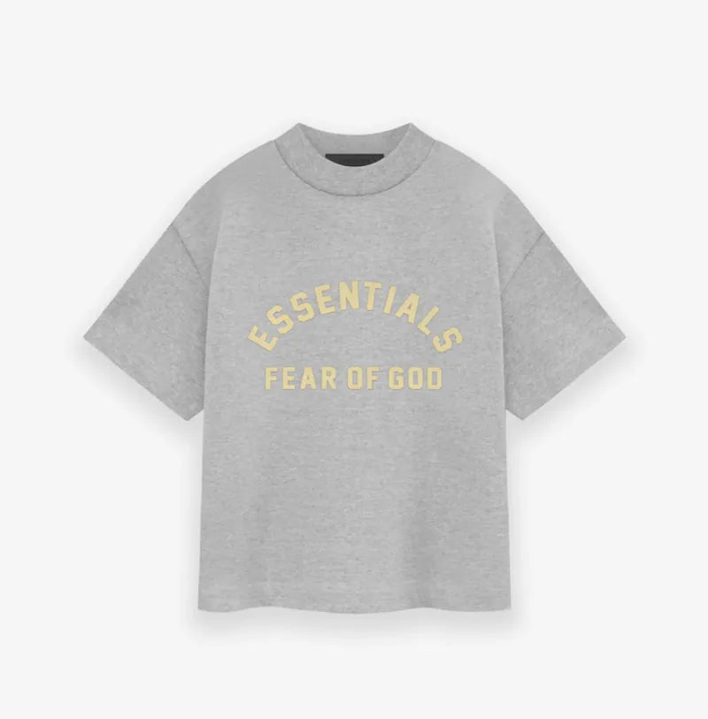 Essentials Tee Ss24 Light Heather Grey