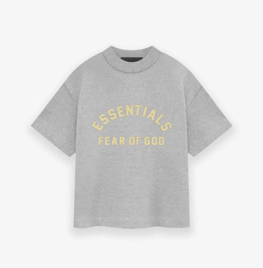 Essentials Tee Ss24 Light Heather Grey