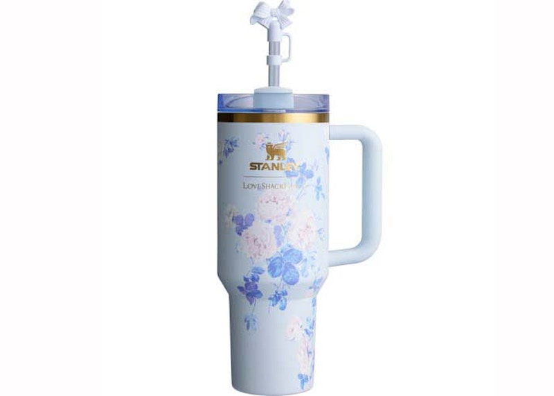 Stanley X Loveshackfancy Flowstate Quencher 40oz Tumbler Everbloomingrosettes