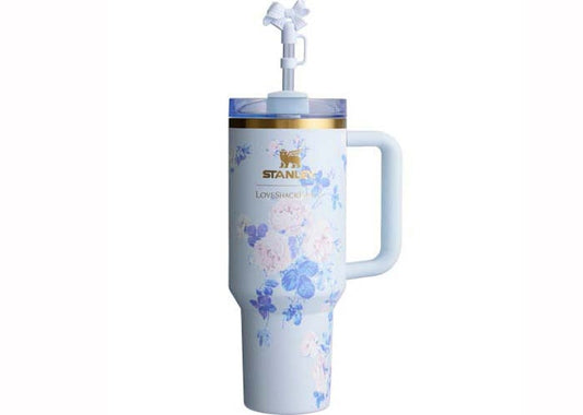 Stanley X Loveshackfancy Flowstate Quencher 40oz Tumbler Everbloomingrosettes