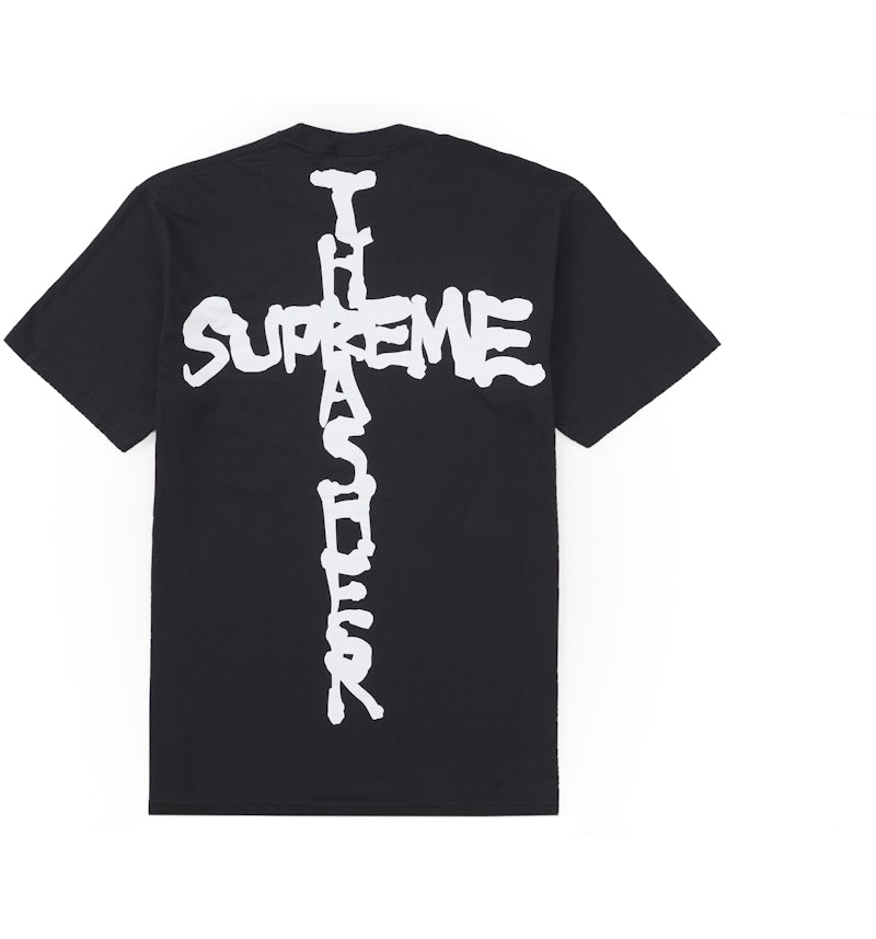 Supreme Thrasher Cross Tee Black