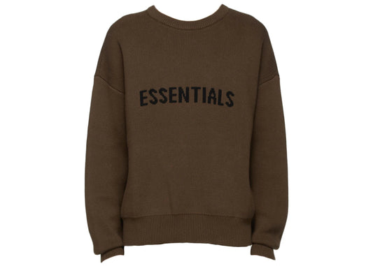 Fear Of God Essentials X Ssense Knit Sweater Rain Drum