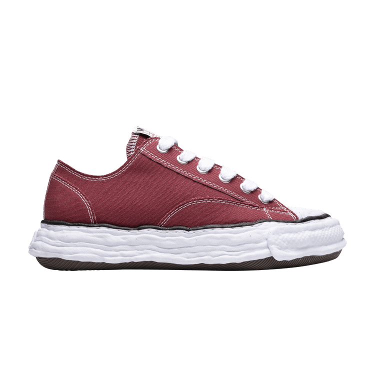 Maison Mihara Yasuhiro Peterson 23 Og Sole Canvas Low 'bordeaux'
